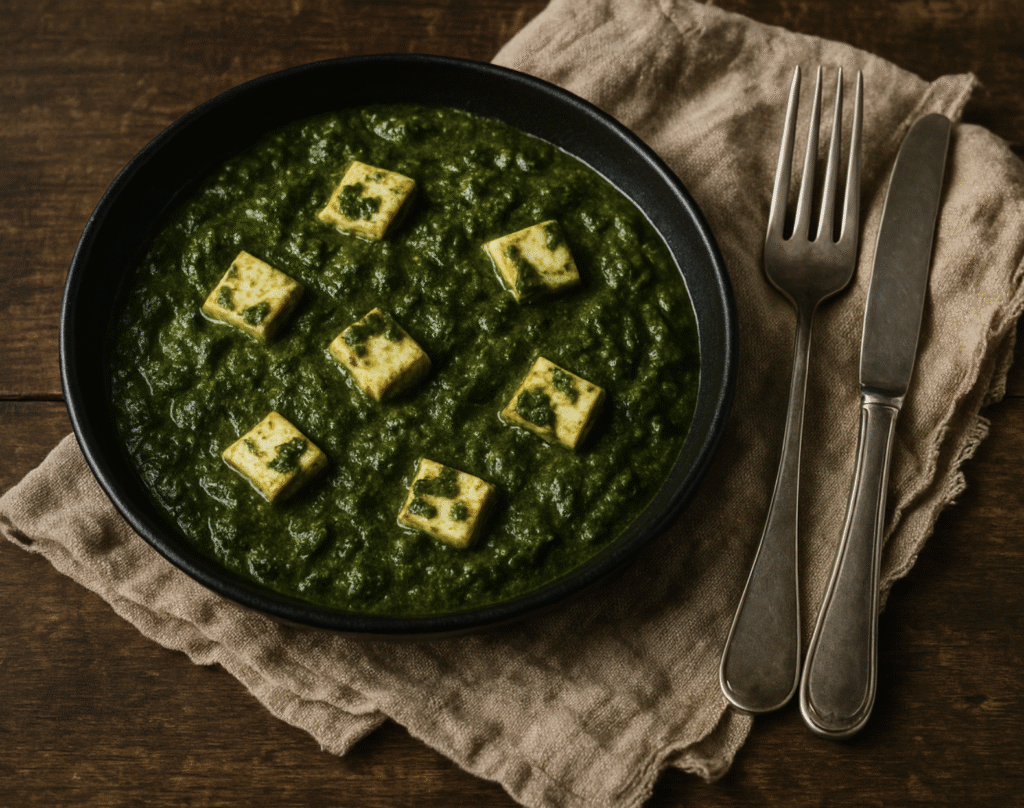 plat palak paneer
